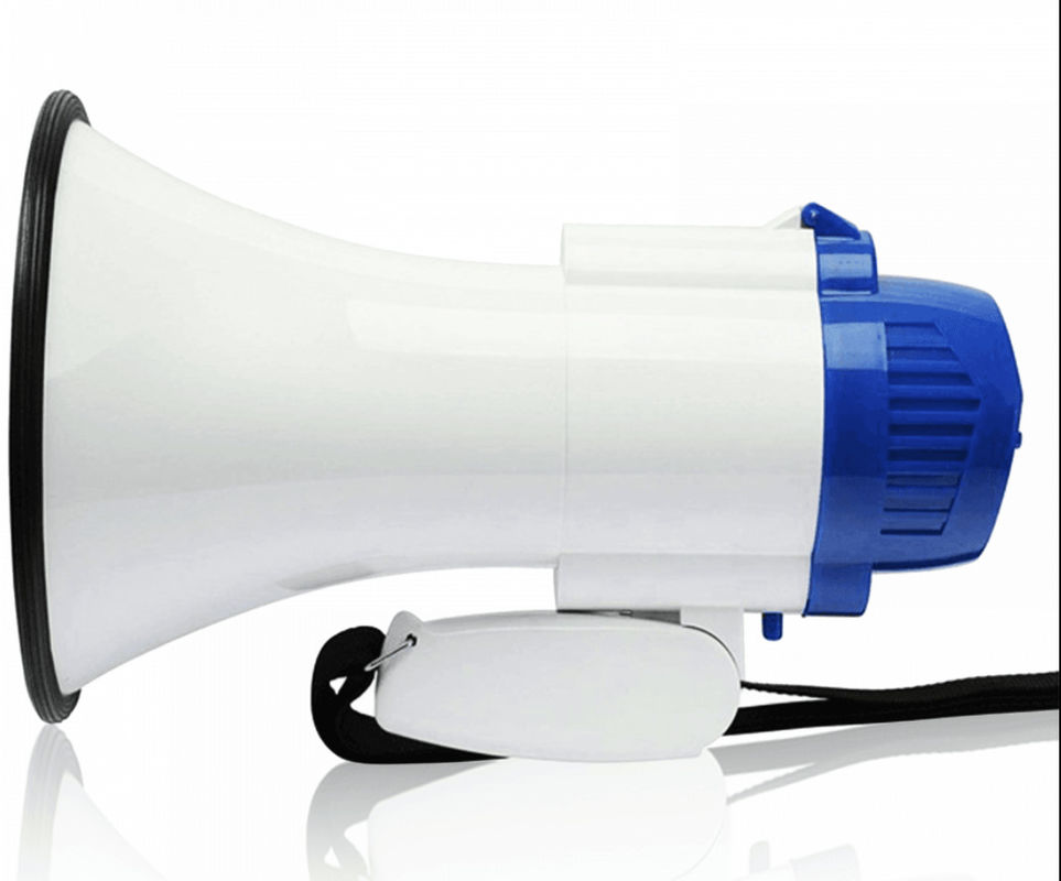 HOMEMAXS Cheer Megaphone Portable Plastic Megaphone For Sports Party